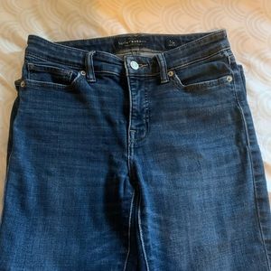LuckyBrand dark blue skinny jeans size 2